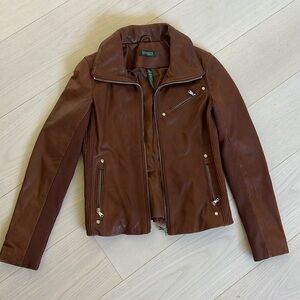Vintage Ralph Lauren Leather Jacket